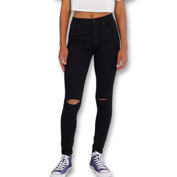 BDG Twig Ripped High-Waisted Skinny Jean Destroyed Distressed Womens Size 24 - Picture 3 of 13